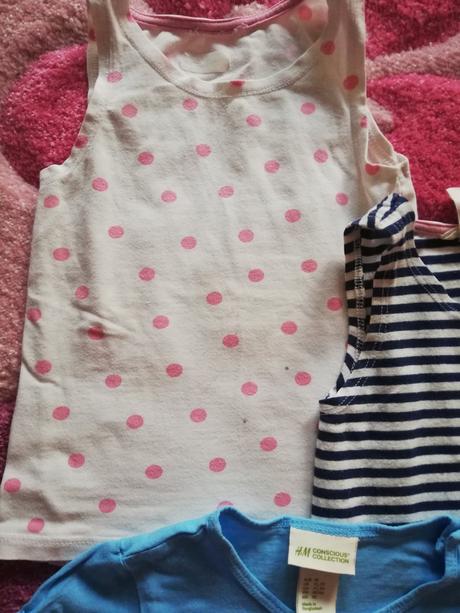 2ks tielka next + tricko hm, h&m,92