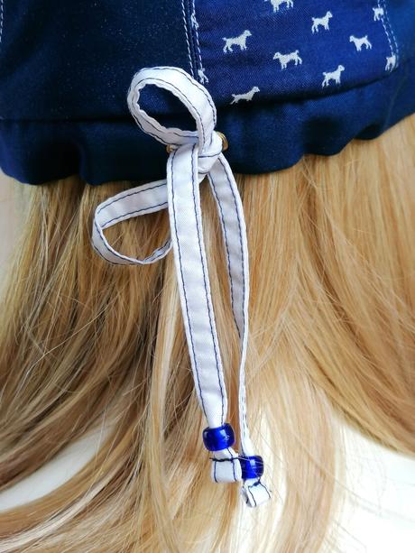 Letná čiapočka so šiltom pre dievčatko 3-7rokov, 98 - 128