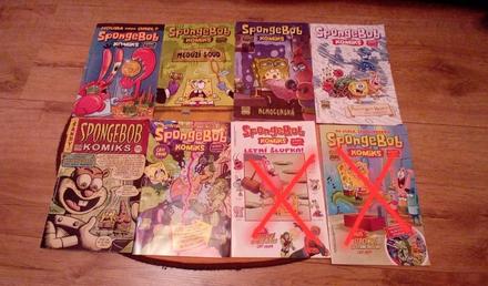 Predám spongebob komiksy, 