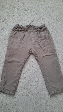 Zateplene nohavice, h&m,92