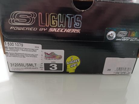 Skechers blikajuce tenisky 35, skechers,35