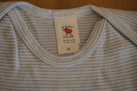 Dojčenské body s krátkym rukávom s nohavicami, baby club,68