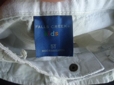 Kárované kapsáčové kraťasy vel.5 r., 110