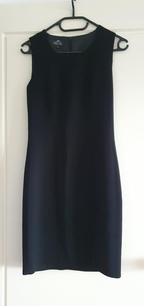 Kokteilové šaty čierne, 36