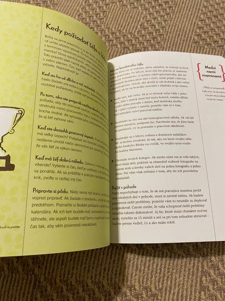 Krásna kniha pracujúca mama,