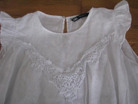 Ľanová blúzka zn. zara vel. xs/ super stav, zara,xs
