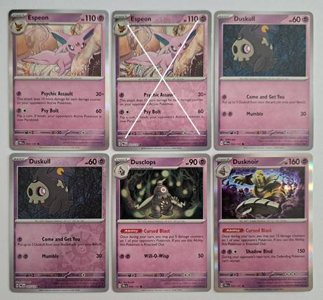 Pokémon karty "prismatic evolutions" (5),