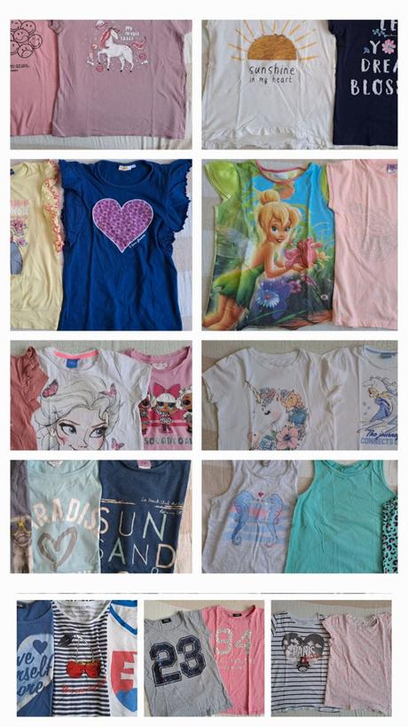 Tričká 2 ks, sinsay,128