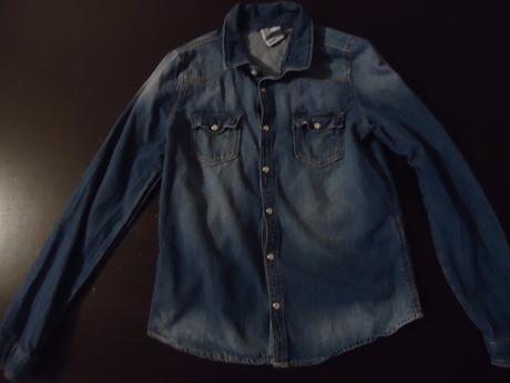 Kosielka  riflova, denim,146