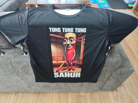 Predám nové tričko tung tung tung sahur., 152 / 158