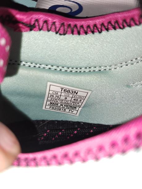 Športové tenisky v.39,5, asics,39