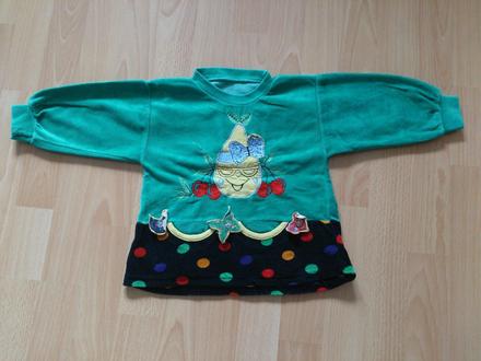 Mikina zamatova ovocie, 104