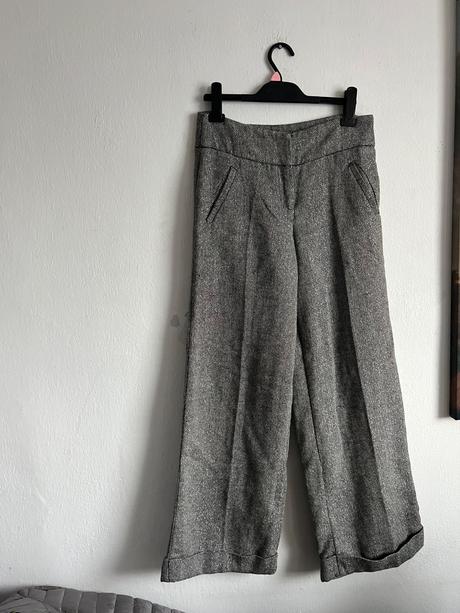 Zimne hrubsie tvidove nohavice 38, mohito,38