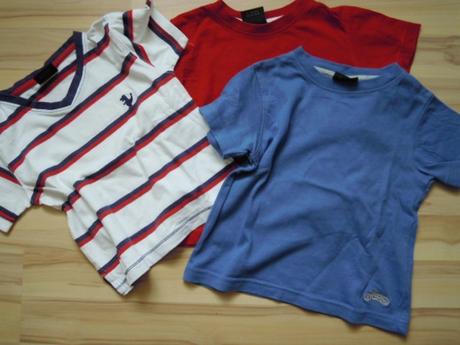 Modré tričko, next,86