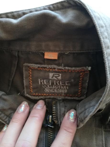 Riflová bunda-xl, xl