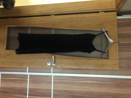 Vecerne cipkovane saty, xs