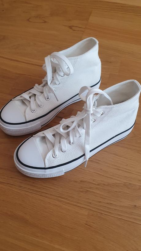 Vysoké plátené tenisky, sprandi,37