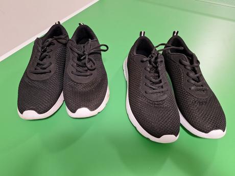 Tenisky pre dvojičky veľ. 40 a 41, cena / 2 páry, deichmann,41