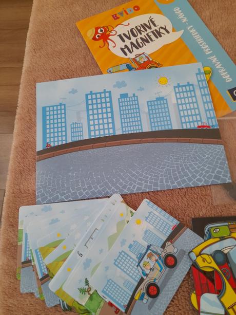 Tvorivé magnetky_dopravné prostriedky, 