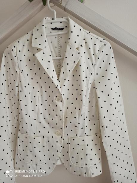 Bodkované sako sisley, sisley,40