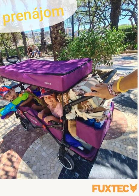 Fuxtec kempingový vozík na prenájom,