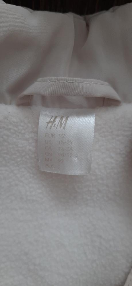 H&m zimna bunda velk.92, h&m,92