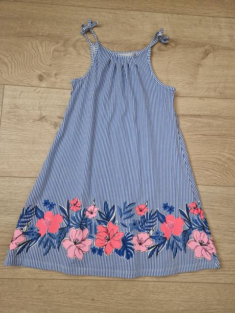 Nové šaty pásiky a kvety 128 palomino, palomino,128