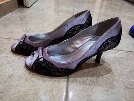 Fialové lodicky, deichmann,36