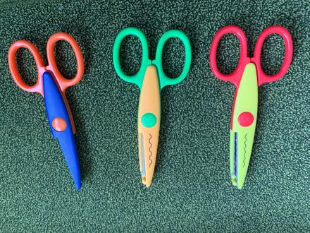 Kreatívne nožnice 3ks, 