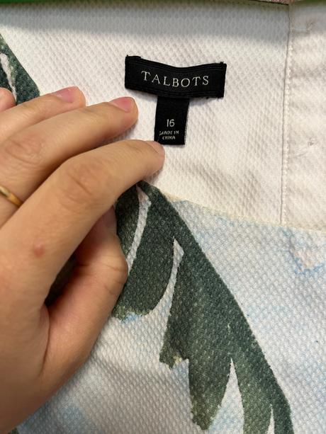 Šaty zo zahraničia s maľbou a vačkami, l