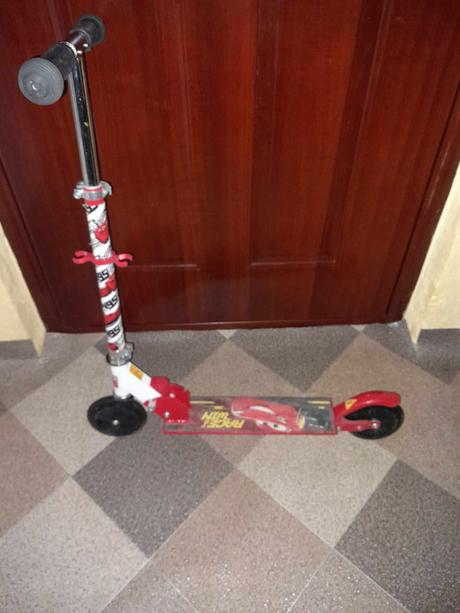 Skladacia kolobežka cars, 