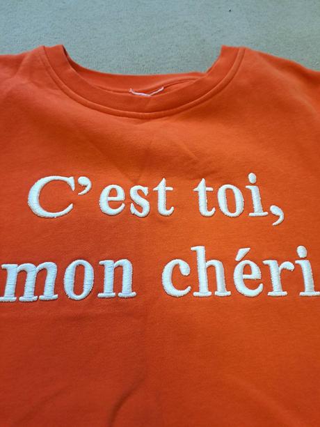 Oranzova mikina h&m, h&m,s