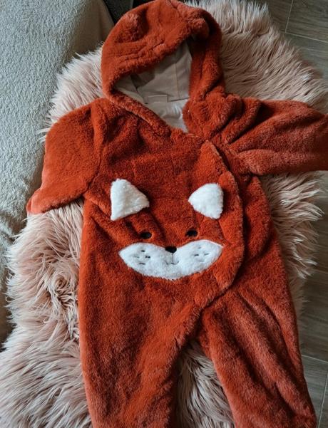 Chlpatý teplý overal/kombinéza, pepco,74