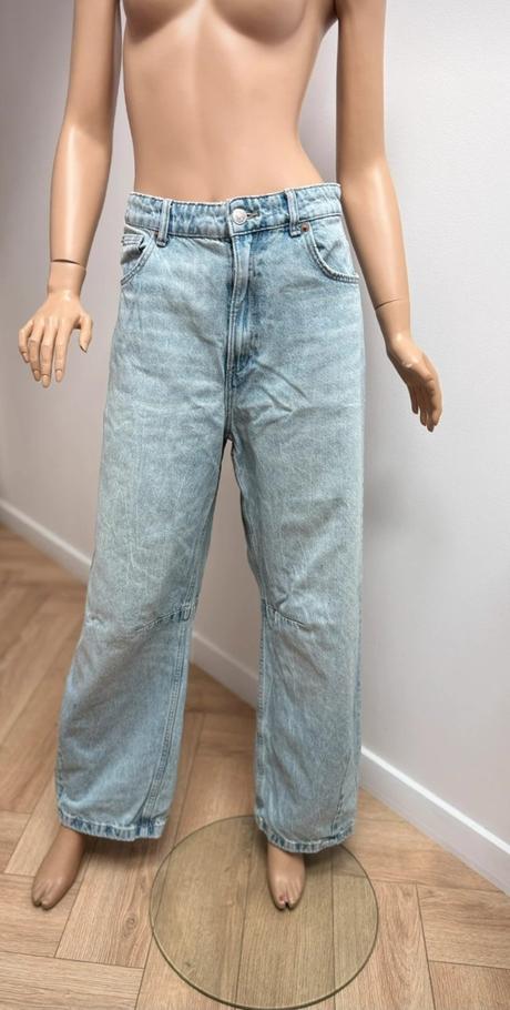 Rifle zara baggy barrel jeans 40/42, zara,40
