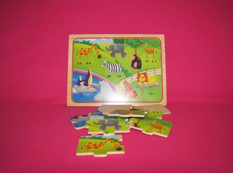 Drevené puzzle, 