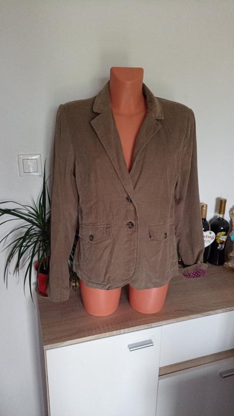 Menčestrové sako v.40/42-m/l, l