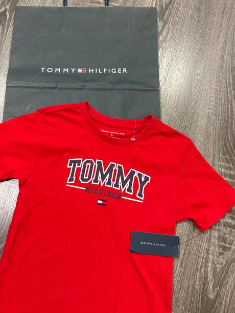 Tommy hilfiger chlapčenske tričko č.116, tommy hilfiger,116