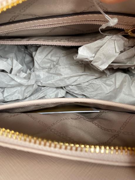 Bledoruzova kožená michael kors, michael kors