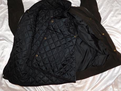 Luxusna panska bunda s odonimatelnou vestou, xl