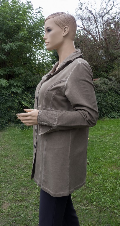 Dlhšie teplákové sako 40/42, 40