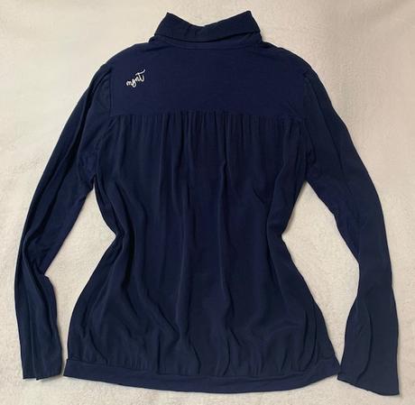 Kvalitný top košeľového strihu zn. magenta, m