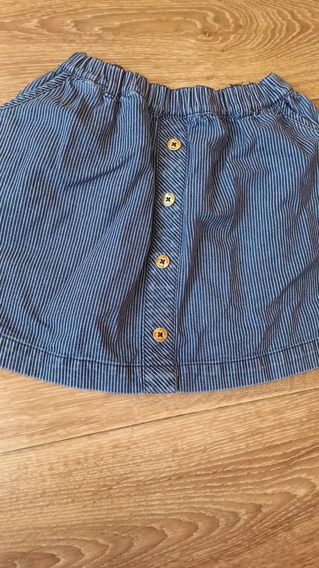 Riflová sukňa na 8rokov top stav, 140