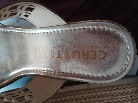 Dámske šlapky cerutti, 2x obuté, 38