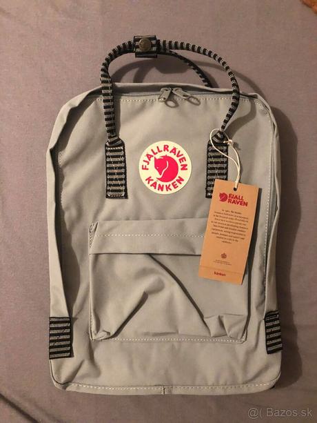 Nový batoh fjällräven kanken sivo-čierny, fjällräven
