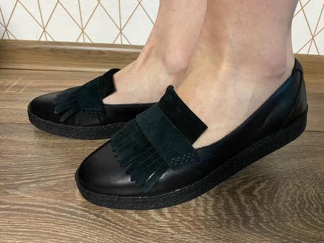 Topánky kožené, clarks,39
