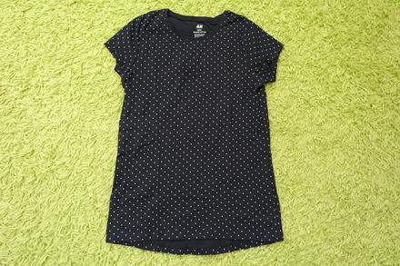 Tričko bodkované, h&m,134