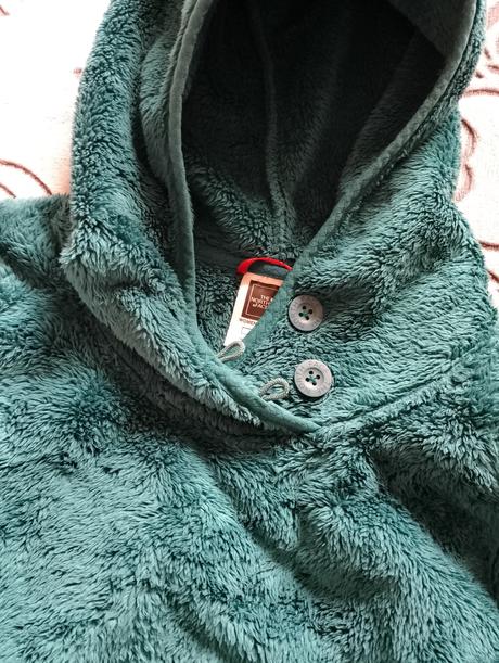 The north face chlpatá teplá mikina, xs