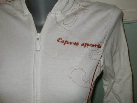 Biela esprit mikina, esprit,l