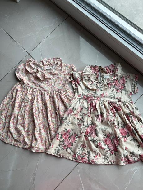 Next 2x kvietkované šaty č. 86 pc 24e, next,86