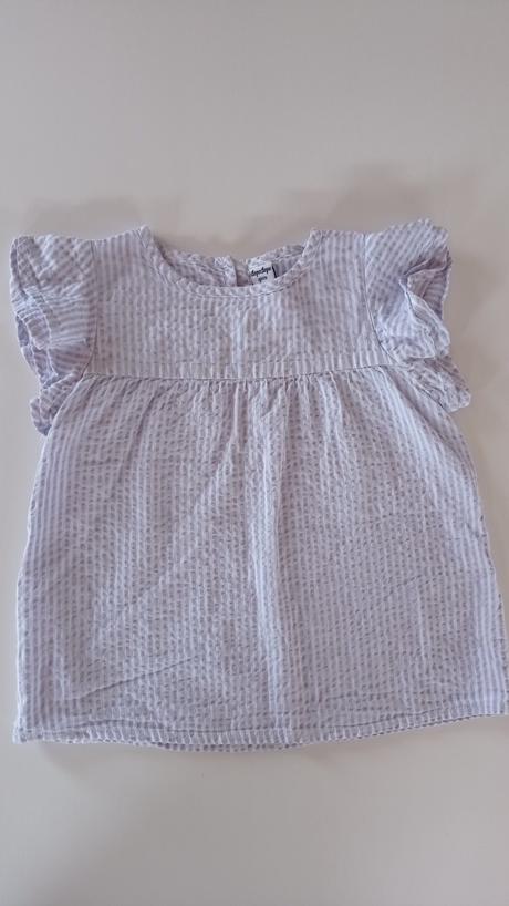 Blúzka milá karovana volaniky, dopodopo,110